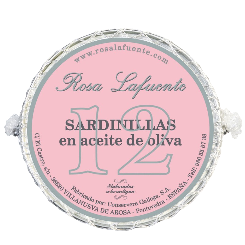 Sardinillas en aceite de oliva | 12 PIEZAS