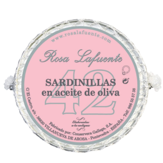 Sardinillas en aceite de oliva | 42 PIEZAS