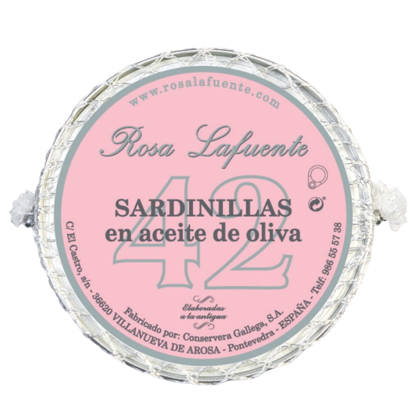 Sardinillas en aceite de oliva | 42 PIEZAS